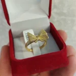 انگشتر طلای 18 عیار کد 001