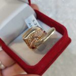 انگشتر طلای 18 عیار کد 003