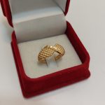 انگشتر طلای 18 عیار کد 012